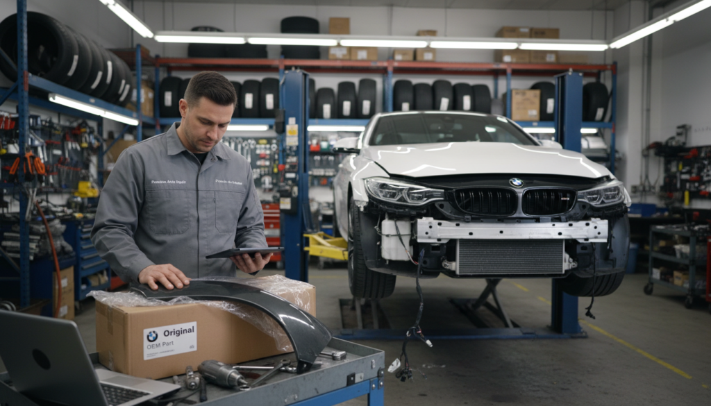 OEM parts vehicle