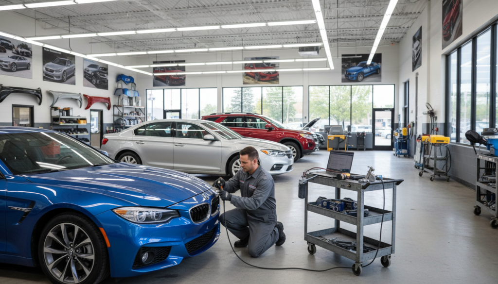 choose your own body shop insurance
