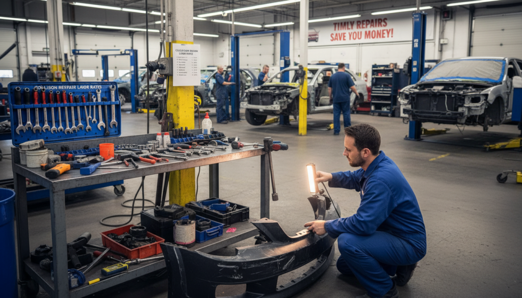 collision repair labor rates