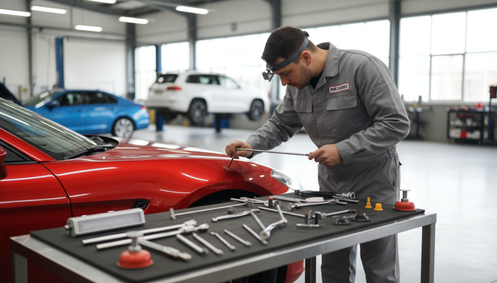 professional paintless dent repair